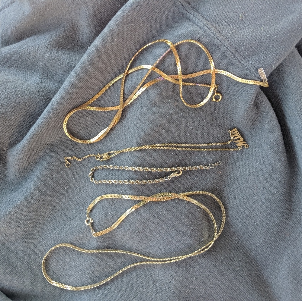 14k gold plated Jewelry lot